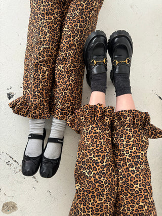 Rony Organic Cotton Leopard Trousers