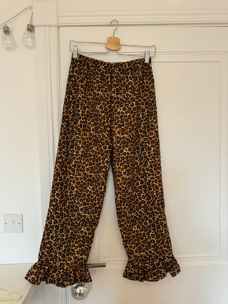 Rony Organic Cotton Leopard Trousers