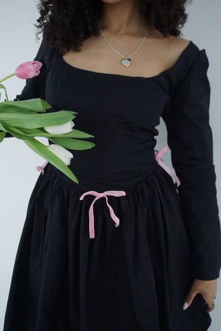 Nina Long Sleeve Mini Dress