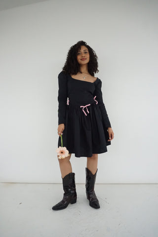 Nina Long Sleeve Mini Dress