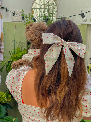 Zero Waste Hair Bow with clip